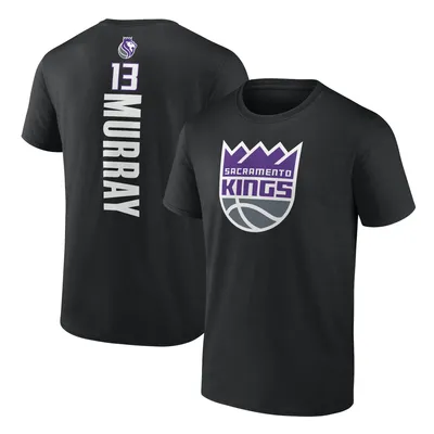 Keegan Murray Sacramento Kings Fanatics Branded Playmaker Team Name & Number T-Shirt - Black