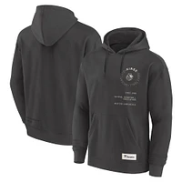 Men's Fanatics Gray Sacramento Kings Future Ground Info Elements Premium Pullover Hoodie