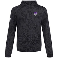 Sweat à capuche plateforme noir Levelwear pour homme des Sacramento Kings