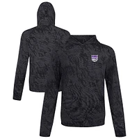 Sweat à capuche plateforme noir Levelwear pour homme des Sacramento Kings