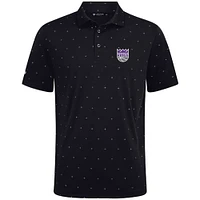 Polo Vision noir pour homme des Sacramento Kings de Levelwear