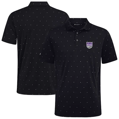 Polo Vision noir pour homme des Sacramento Kings de Levelwear