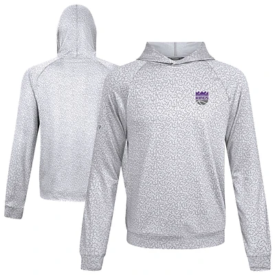 Men's Levelwear White Sacramento Kings Challenger Pullover Hoodie