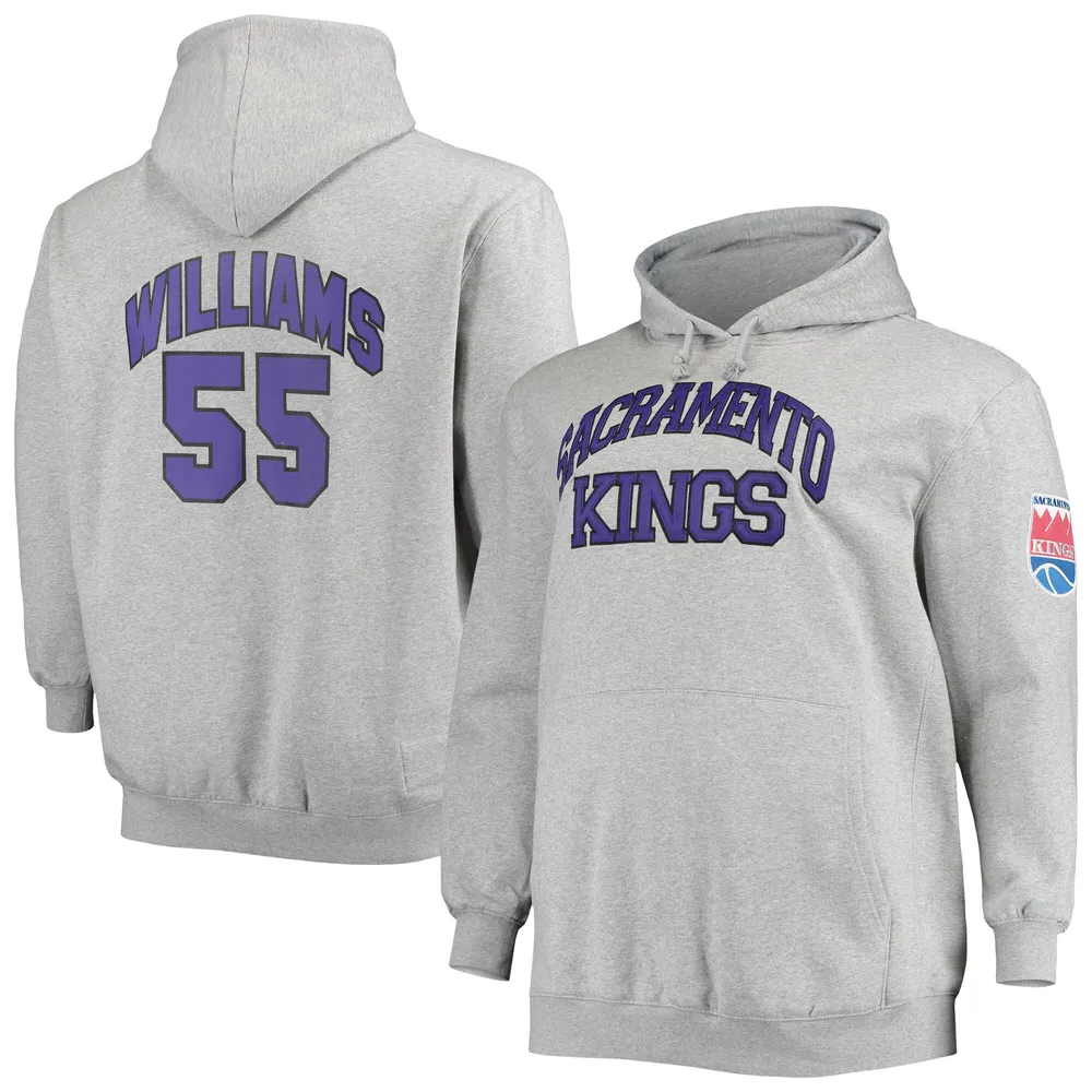 Youth Los Angeles Lakers Primary Logo Tackle Twill Applique Hoodie  Sweatshirt on Closeout