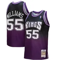 Mitchell & Ness Men's Jason Williams Miami Heat Hardwood Classic Swingman Jersey - Black