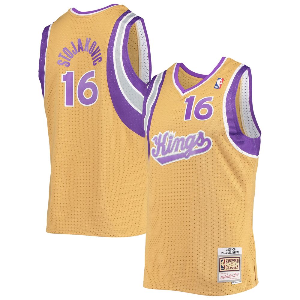 Mitchell & Ness Jason Williams Black Sacramento Kings 1996-97 Hardwood Classics NBA 75th Anniversary