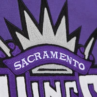 Sweat-shirt à capuche violet Sacramento Kings Nights pour homme de Mitchell & Ness