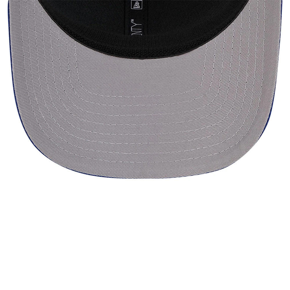 Men's New Era Black/White Sacramento Kings Trucker 9SEVENTY COOLERA Stretch-Snap Hat