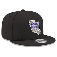 Casquette snapback 9FIFTY noire New Era pour homme, Sacramento Kings State Pride