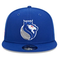 Casquette Snapback alternative 9FIFTY City Edition 2024/25 Sacramento Kings de New Era pour homme, bleue