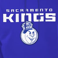 Men's New Era  Blue Sacramento Kings 2024/25 City Edition Chenille Heavyweight Pullover Hoodie