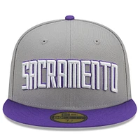 Men's New Era  Purple Sacramento Kings 2022/23 City Edition Official 59FIFTY Fitted Hat