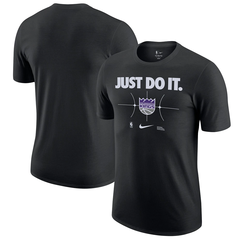 Men's Nike Black Sacramento Kings Just Do It T-Shirt