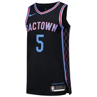 Maillot de joueur authentique Nike De'Aaron Fox pour hommes des Sacramento Kings - City Edition