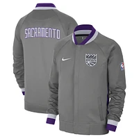 Veste Homme Nike Sacramento Kings 2022/23 City Edition Showtime Thermaflex Full-Zip Gris/Violet