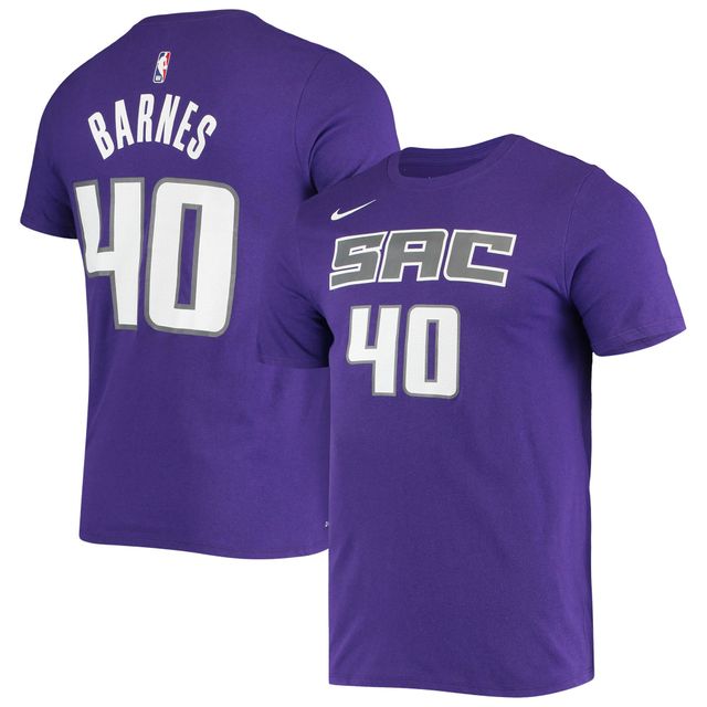 T-shirt performance avec nom et numéro des Sacramento Kings Nike Harrison Barnes pour homme