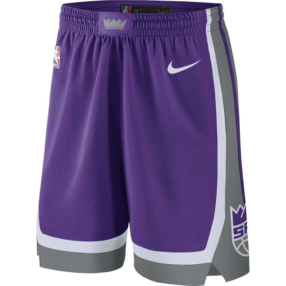 Lids Sacramento Kings 2019/20 Edition Swingman Shorts - Purple | Brazos Mall