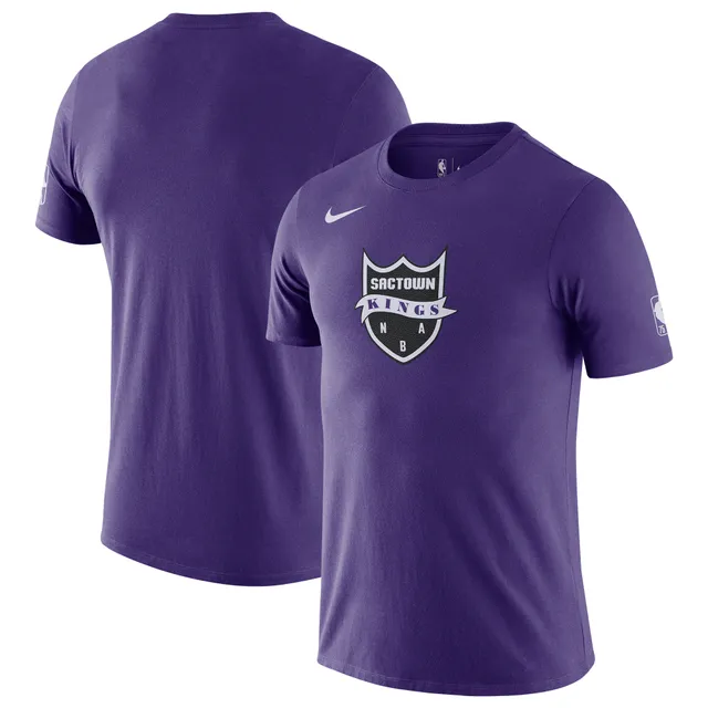 Nike Men's Nike Marvin Bagley III Purple Sacramento Kings Name & Number  Performance T-Shirt