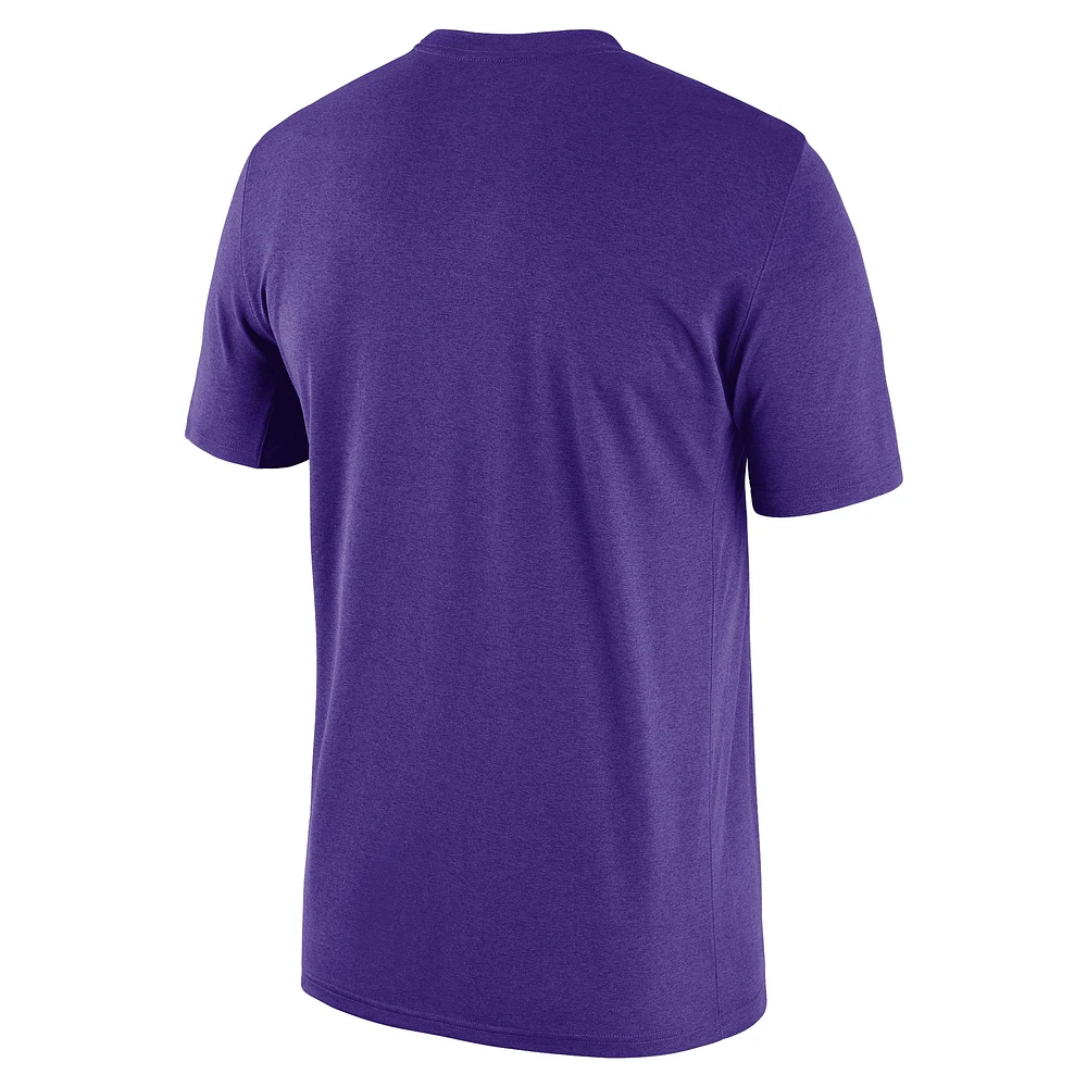 T-shirt d'entraînement Nike pour homme Sacramento Kings 2023/24 Sideline Legend, violet