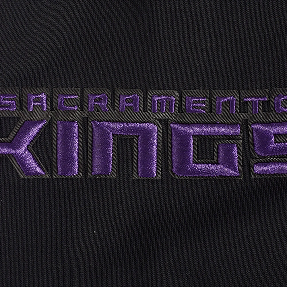 Men's Pro Standard Black Sacramento Kings Area Code Pullover Hoodie