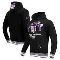 Sweat à capuche noir Pro Standard pour homme Sacramento Kings Area Code