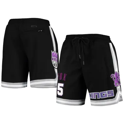 De'Aaron Fox Sacramento Kings Pro Standard Team Player Shorts - Black