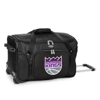 Sacramento Kings MOJO 22" 2-Wheeled Duffel Bag - Black