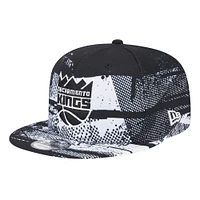 New Era Black Sacramento Kings Tip-Off 9FIFTY Snapback Hat