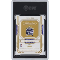 Carte Panini Flawless Legendary #LS-PJS #23/25 SGC authentifiée 9/10 signée Peja Stojakovic Sacramento Kings 2022-23