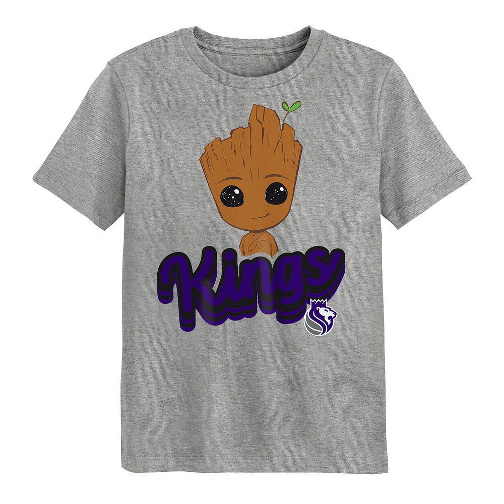 Ensemble de t-shirts deux pièces pour enfants d'âge préscolaire Sacramento Kings Les Gardiens la Galaxie