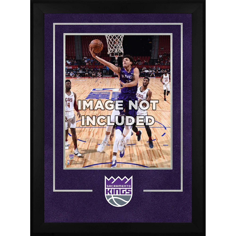 Sacramento Kings 16" x 20" Deluxe Vertical Frame with Team Logo