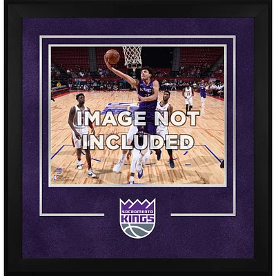 Cadre d'installation horizontal de luxe 16" x 20" des Sacramento Kings avec logo de l'équipe