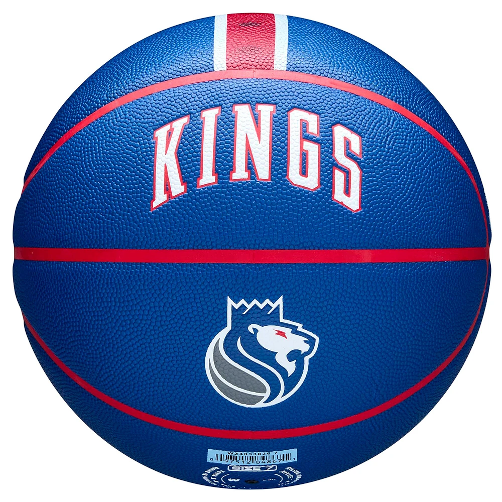 Ballon de basket-ball de collection édition City 2024-25 des Sacramento Kings