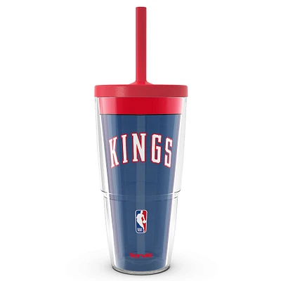 Gobelet classique Tervis Sacramento Kings 2024/25 City Edition 24 oz avec paille