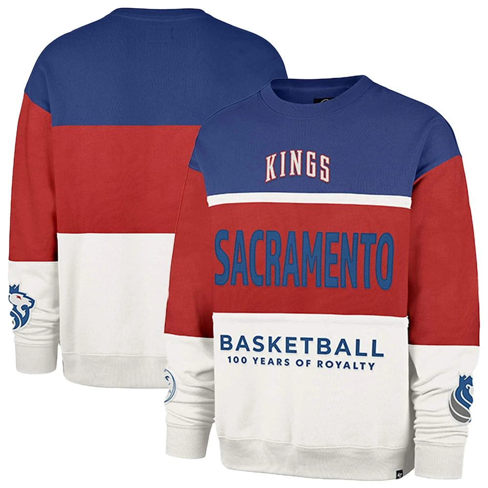 Unisex '47 Red Sacramento Kings 2024/25 City Edition On Five Maximalist Pullover Sweatshirt