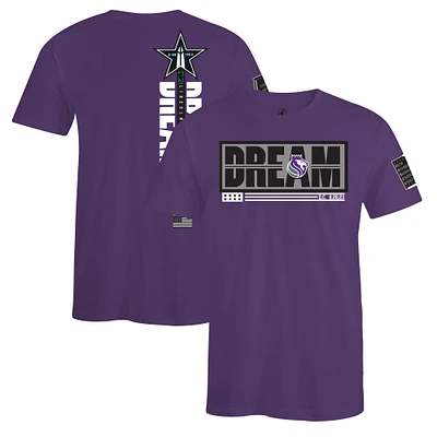 T-shirt unisexe FISLL x Black History Collection violet des Sacramento Kings