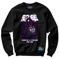 Unisex NBALab x Hyperfly Black Sacramento Kings Year of the Snake Lunar New Collection Sweatshirt