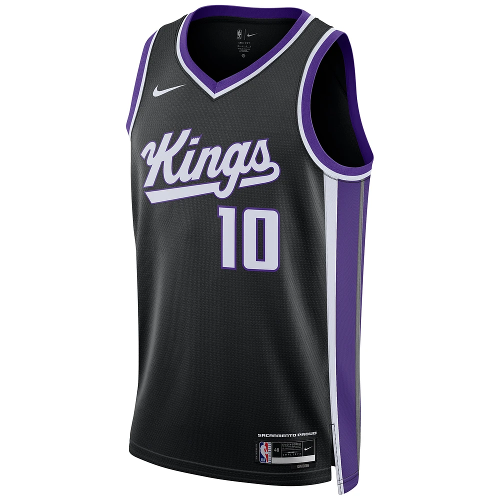 Unisex Nike DeMar DeRozan Black Sacramento Kings Swingman Player Jersey - Icon Edition