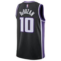 Unisex Nike DeMar DeRozan Black Sacramento Kings Swingman Player Jersey - Icon Edition