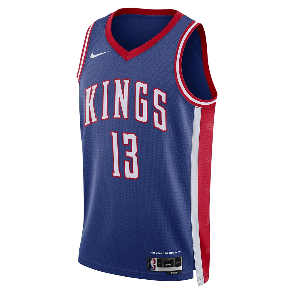 Maillot de joueur unisexe Nike Keegan Murray bleu Sacramento Kings 2024/25 Swingman - Édition City