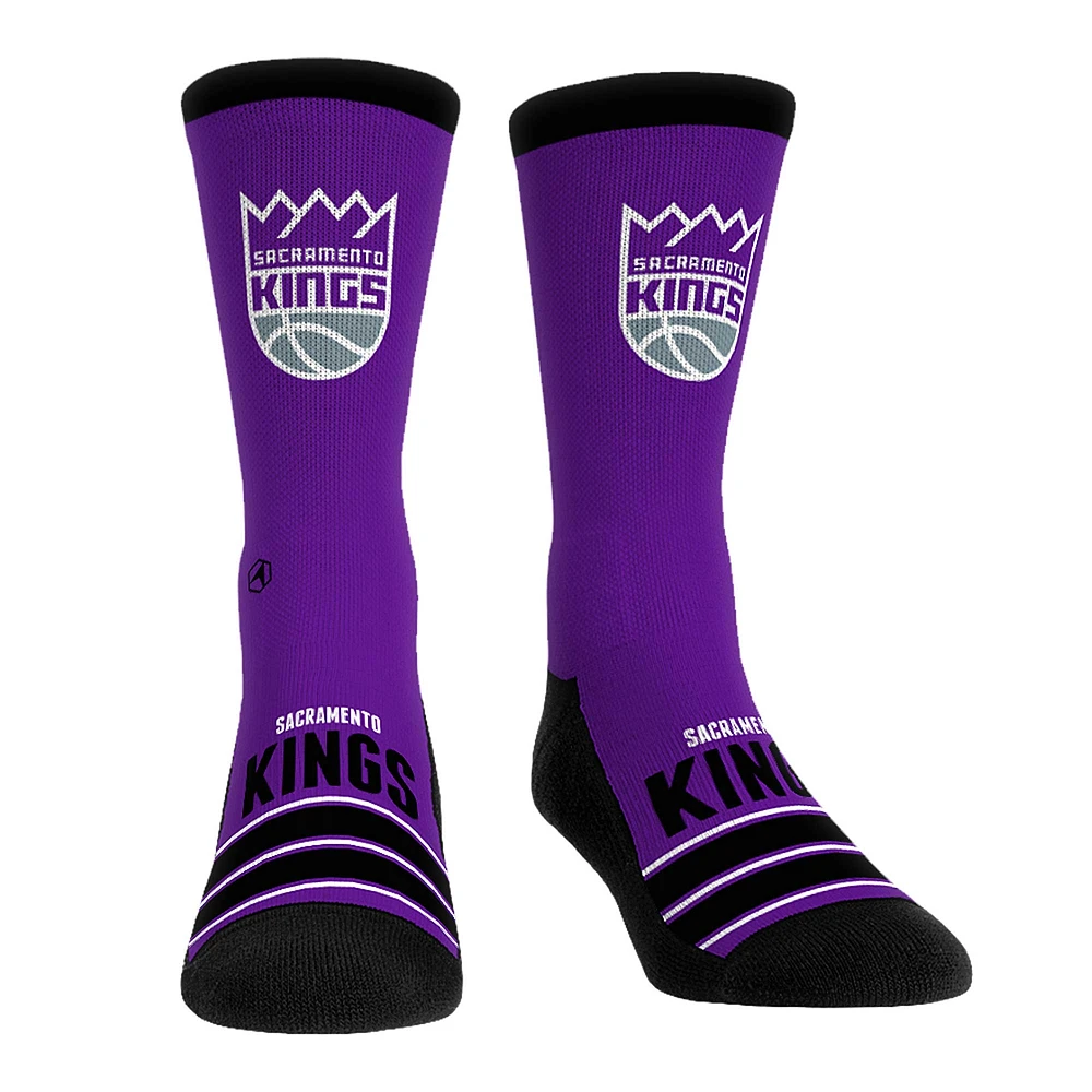 Unisex Rock Em Socks Sacramento Kings Gametime Stripe Crew