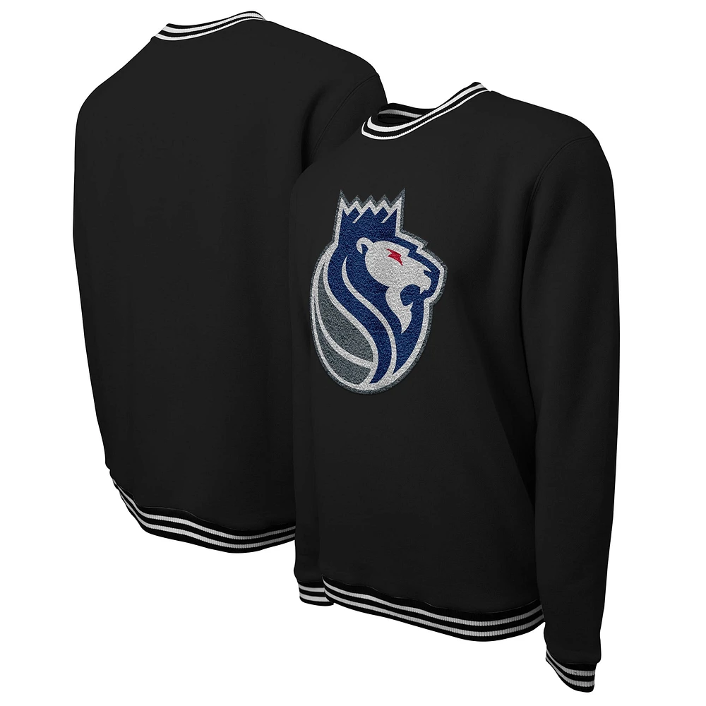 Sweat-shirt unisexe Stadium Essentials noir Sacramento Kings 2023/24 City Edition Club Level