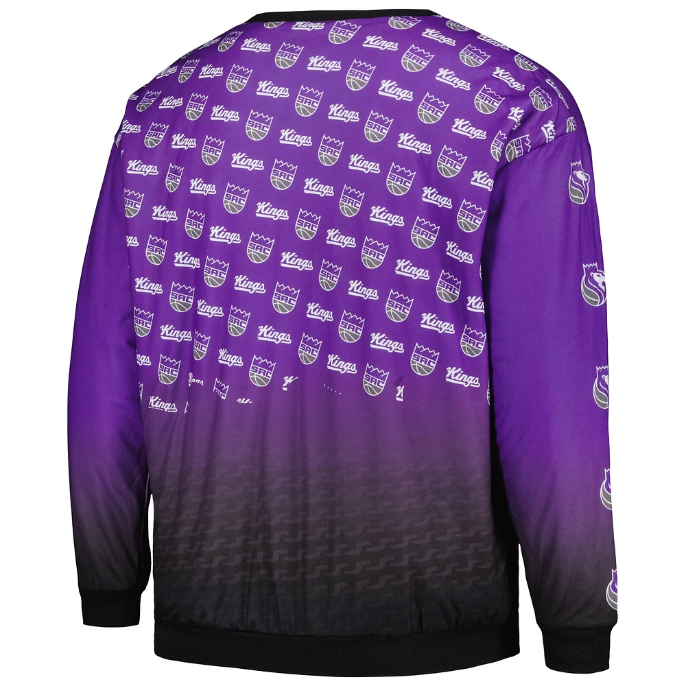 Sweat-shirt réversible unisexe Stadium Essentials Sacramento Kings pleine capacité