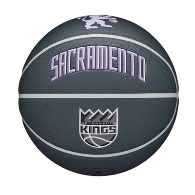 Ballon de basket-ball de collection Wilson Sacramento Kings 2022-23 City Edition