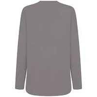 Sweat-shirt à col roulé arqué Beaudry pour femme des Sacramento Kings de Levelwear, gris