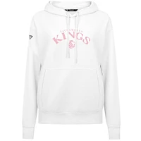 Sweat à capuche blanc motif arqué pour femme, Fête des Mères, Sacramento Kings
