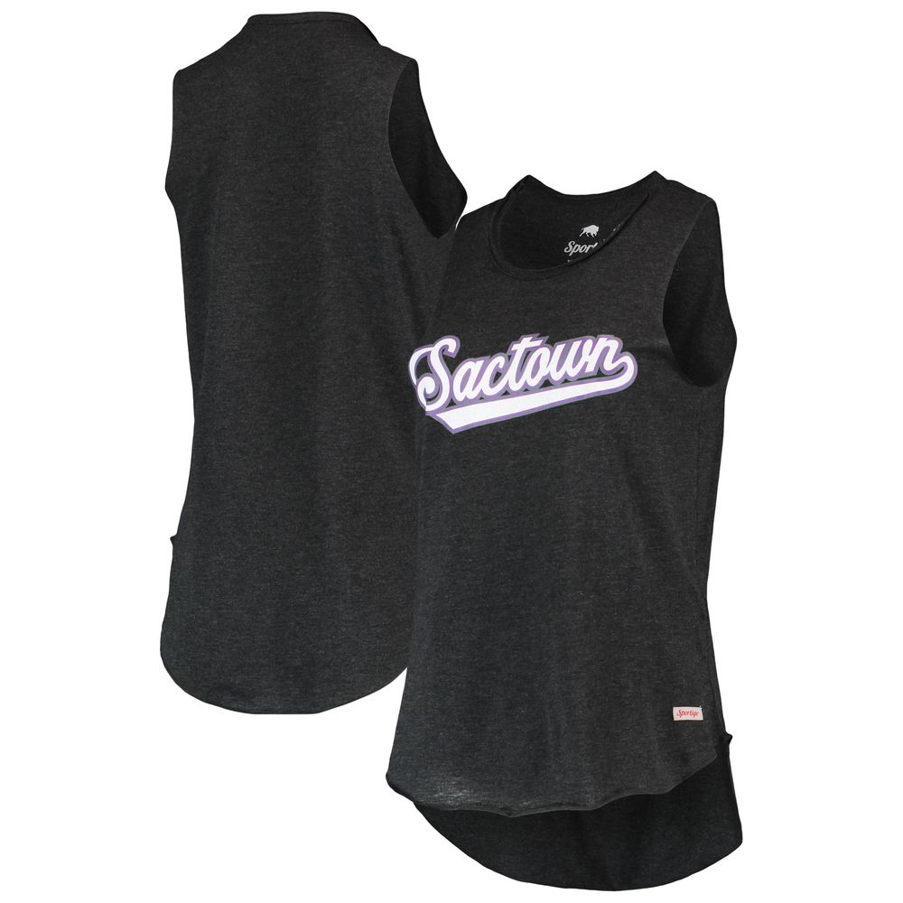 Sportiqe Women's Sportiqe Black Sacramento Kings Sactown Janie Tri