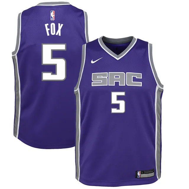 Nike Men's Nike Marvin Bagley III Purple Sacramento Kings Name