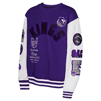 Youth Purple Sacramento Kings Star Treatment Pullover Sweatshirt