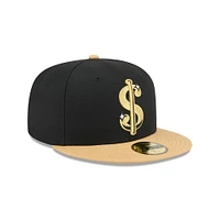 Men's New Era  Black Sacramento River Cats Theme Nights 59FIFTY Fitted Hat